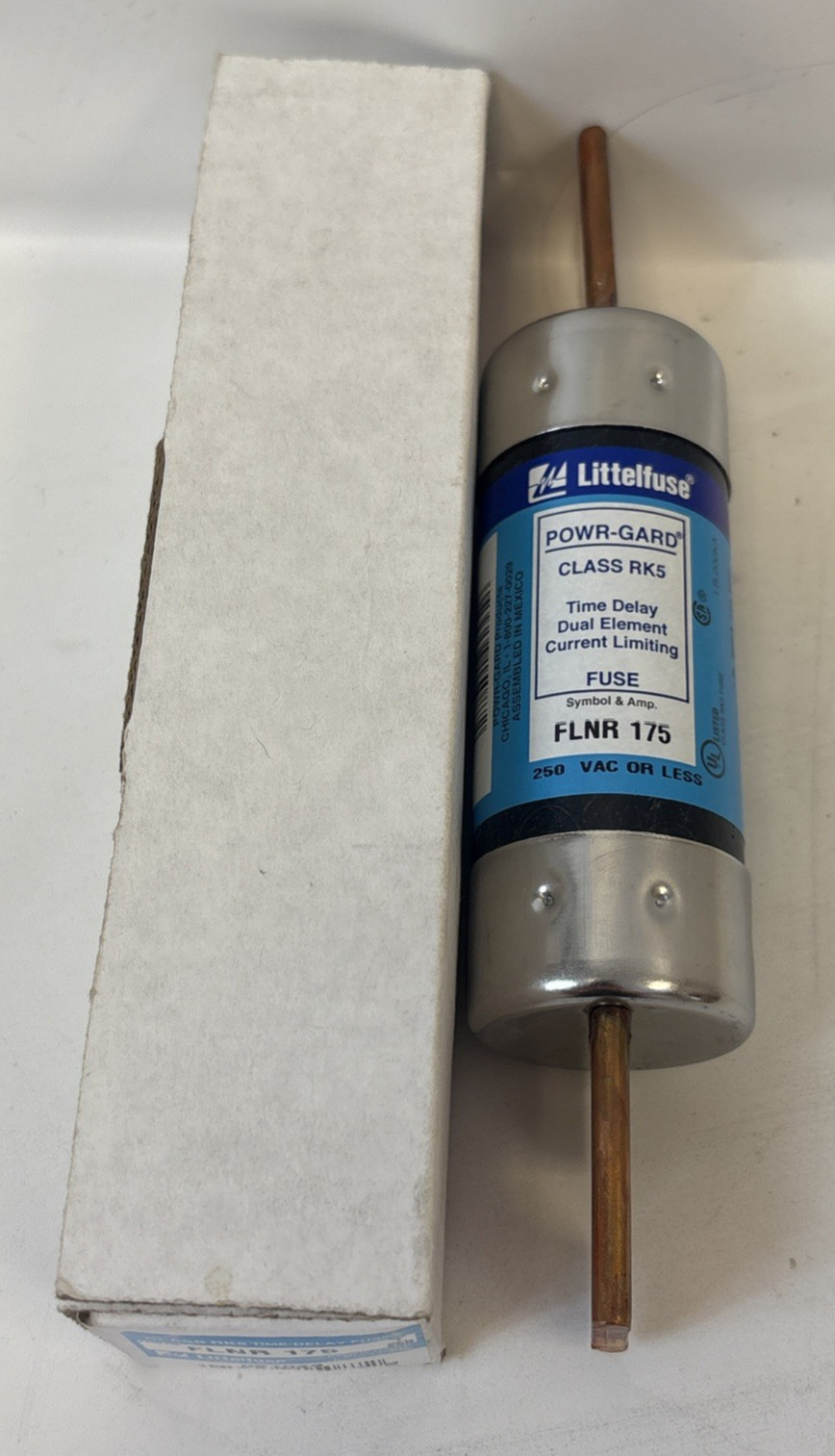 NEW Littelfuse FLNR 175 POWR-GARD 175A Fuse 250V Time-Delay Dual Element