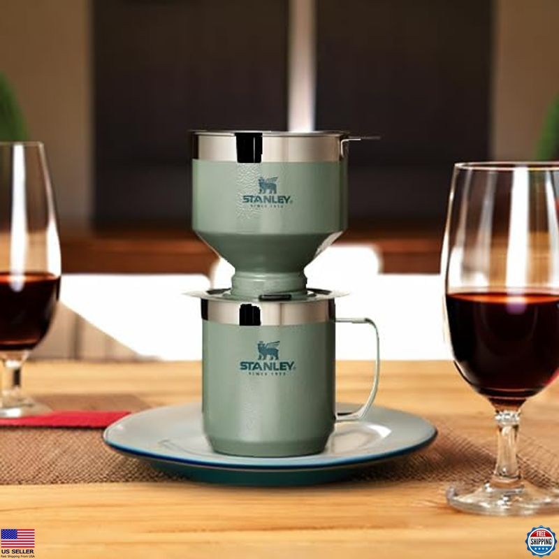 Stanley Perfect Brew Pour Over Coffee Set | 12 oz Insulated Mug & Drip Maker