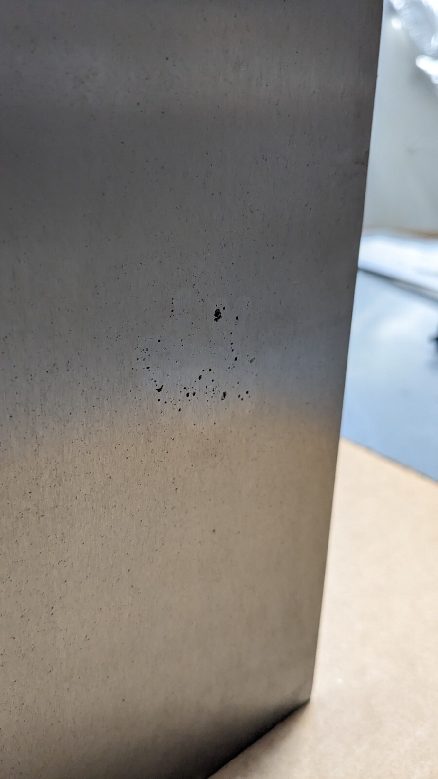 Machined Angle Plate 12″ x 12″ x 12″ Cast Iron Flat Surface Double Web Damaged