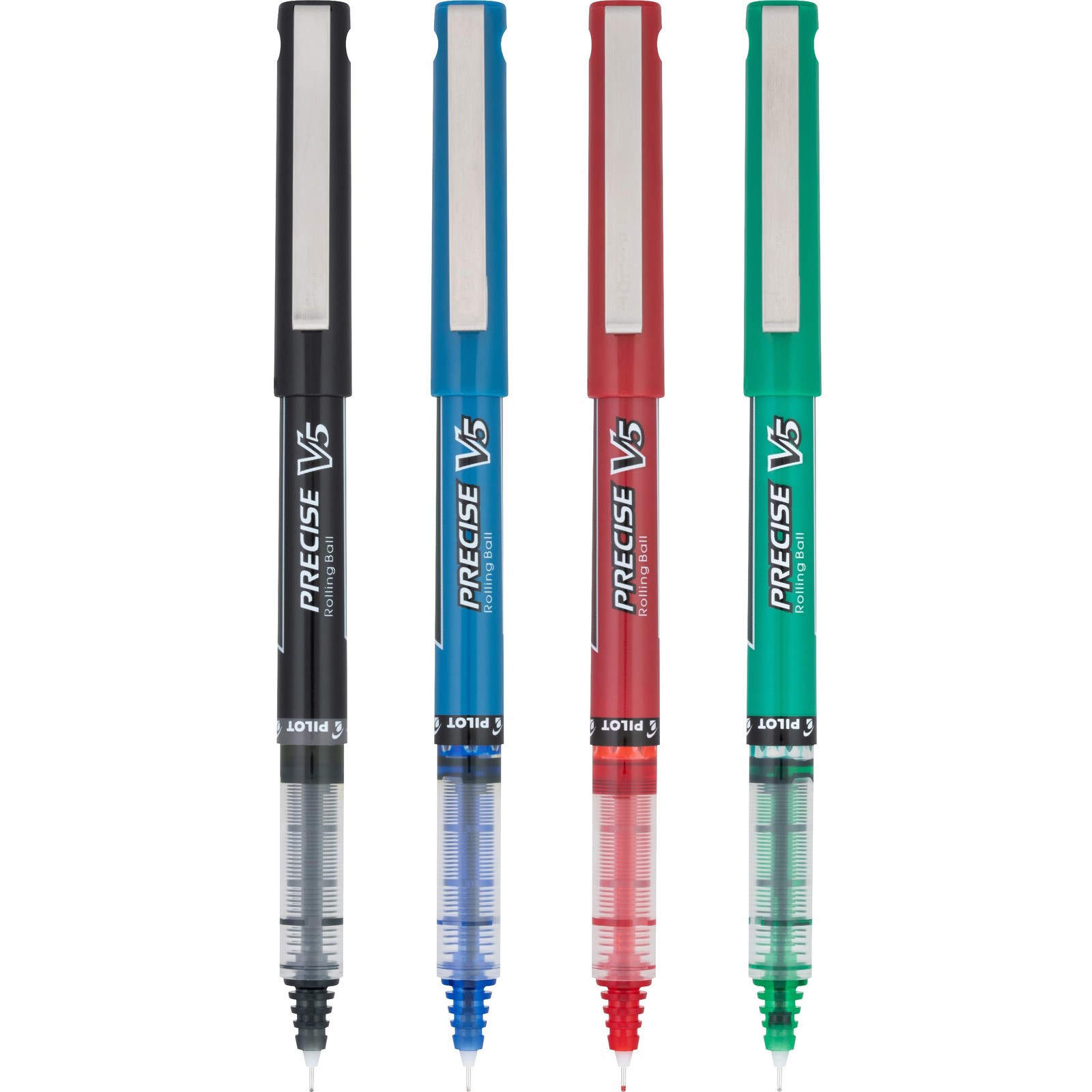 Pilot, Precise V5, Capped Liquid Ink Rolling Ball Pens, Office Product