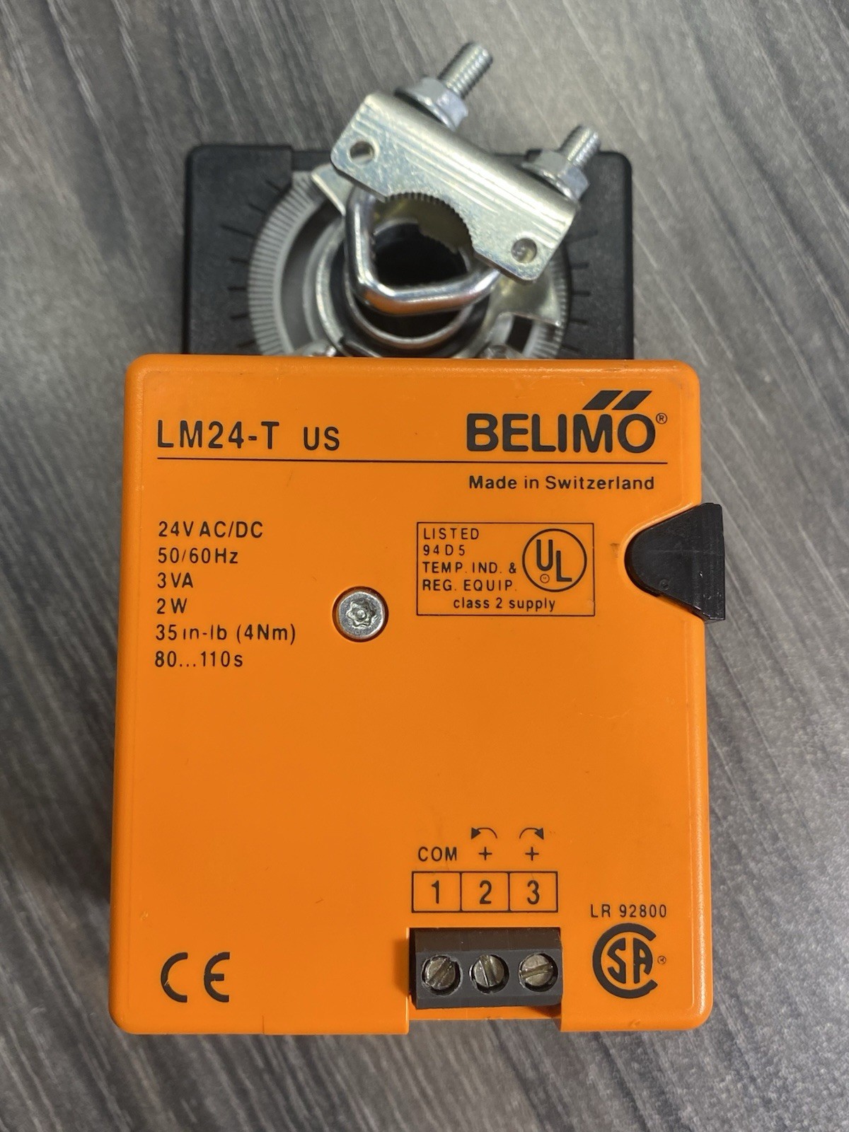 Belimo LM24-T/US Non-Spring Return Control Actuator 35in-lb 4Nm LM24-T US 2W
