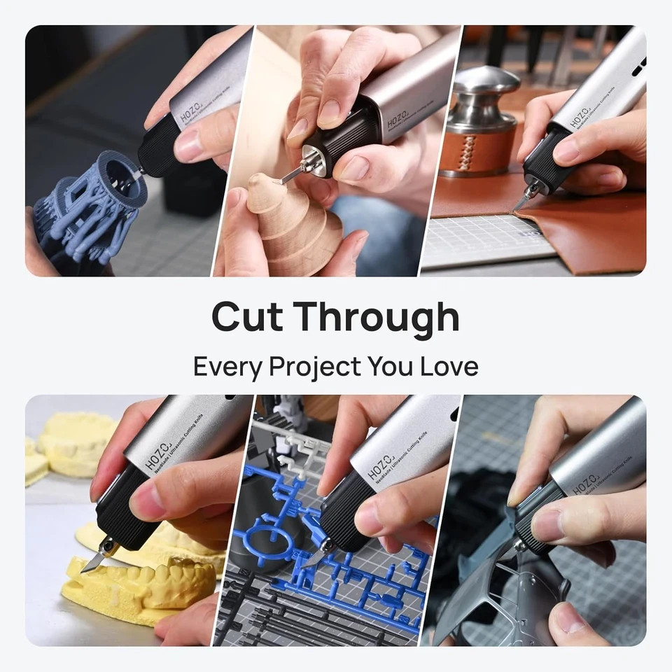 Neoblade Wireless Ultrasonic Cutter – 40Khz Vibration & 40W Auto Power Adjustmen