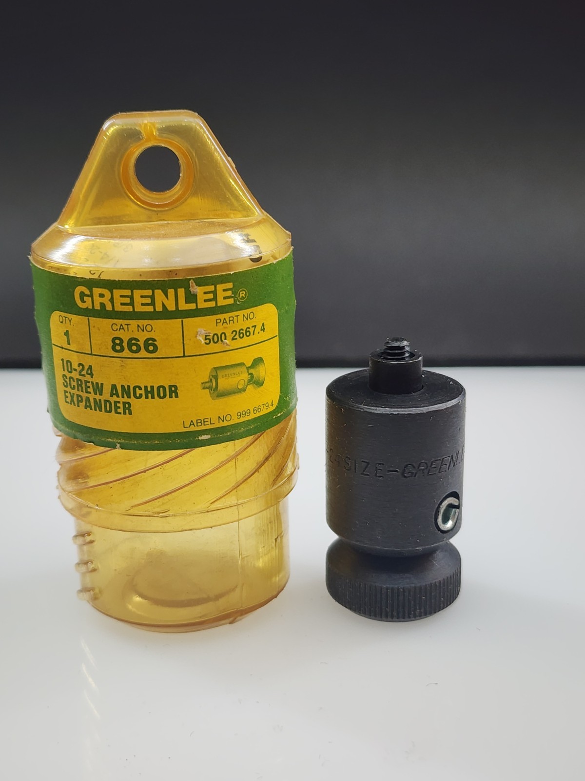 Greenlee No. 866 anchor expander – size 10-24 – Made in U.S.A.