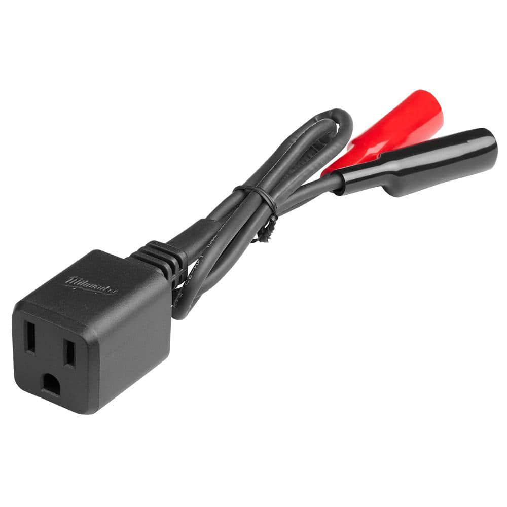 Milwaukee Circuit Breaker Finder Accessory Kit Alligator Clip Light Socket Adapt