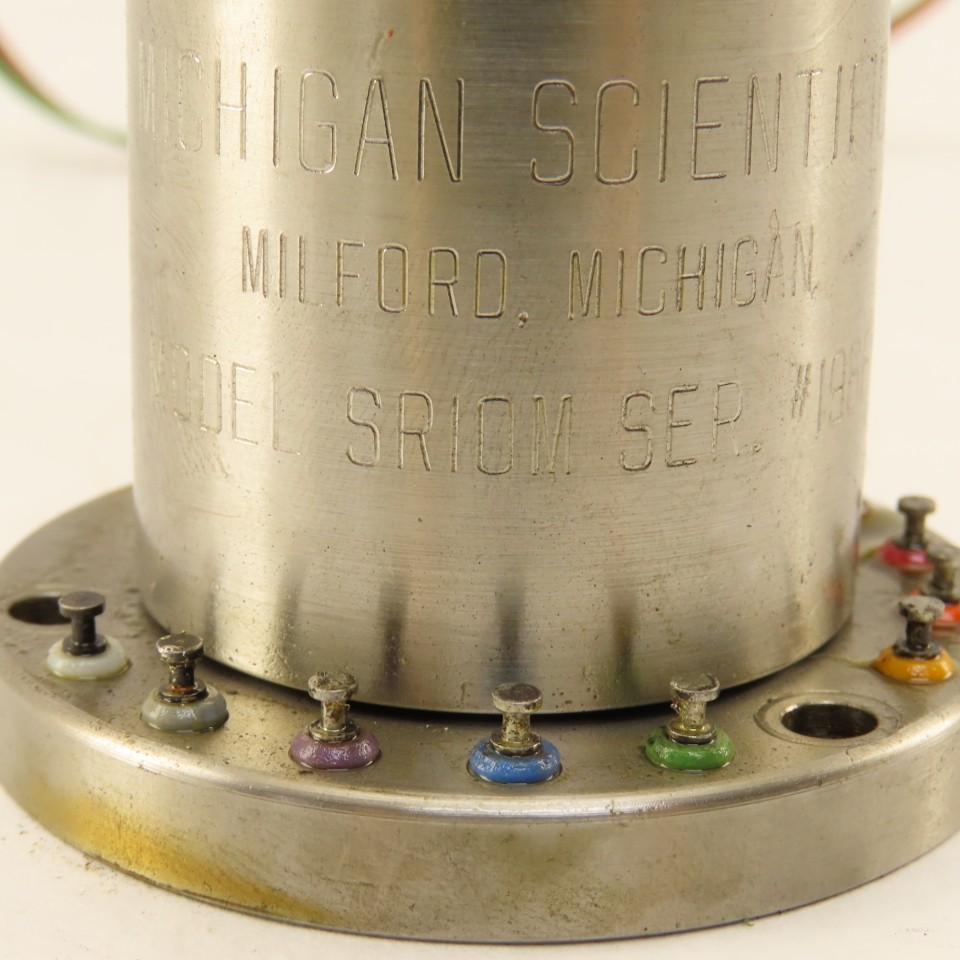 Michigan Scientific SR10M Slip Ring Rotation Sensor 10 Pole
