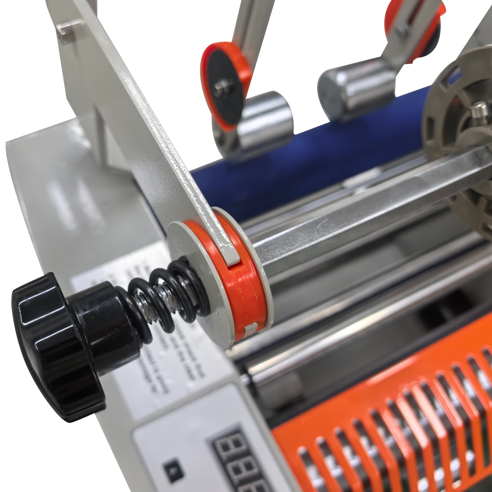 110V 32CM/12.6″ Vertical Roll Laminator Machine with Conveyor Belt, Cold Hot Ste