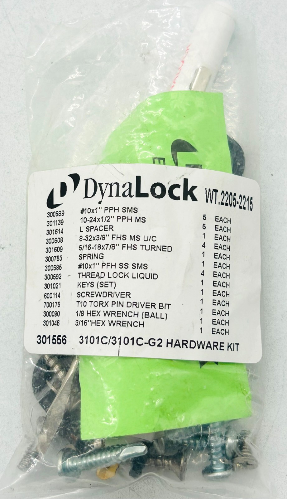 DYNALOCK 3101C 3101C-G2 DELAYED EGRESS ELECTROMAGNETIC LOCK