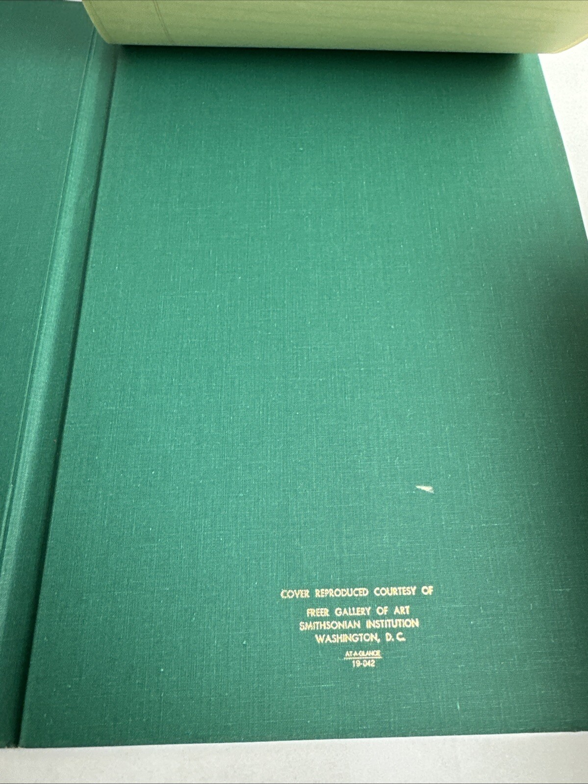 Laila And Majnun At-A-Glance Cover Smithsonian Peer Gallery Of Art Folder