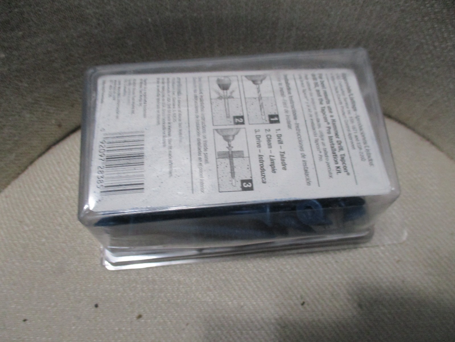 Tapcon 1/4″ x 2-3/4″ Concrete Screws 75 Count Drill Bit & T-30 Bit Included New