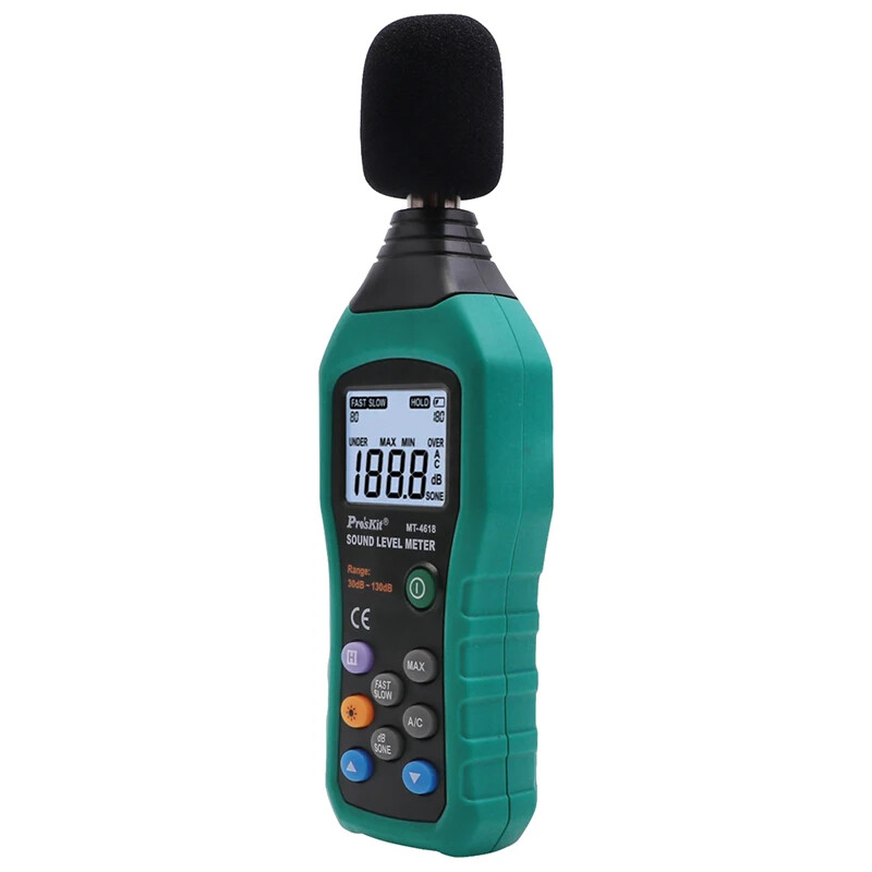 MT-4618 Precision Noise Tester Automatic Large Range Backlit LCD Digital Display