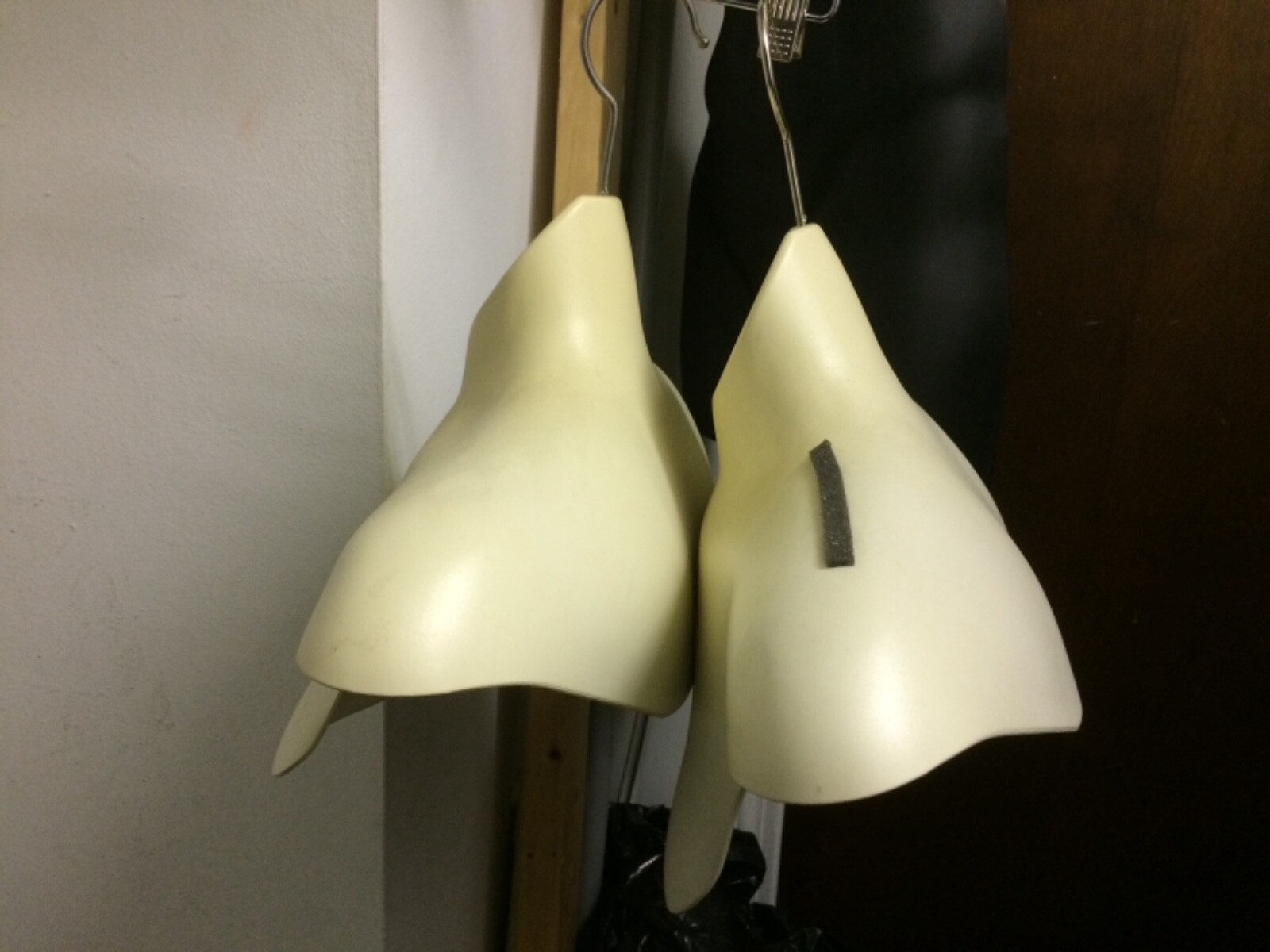 Vintage Display Fashion Form Molded MALE Half Body Hanging Torso