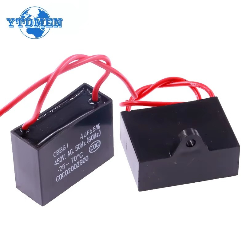 CBB61 Capacitor 450V Fan Capacitor New Start Capacitor