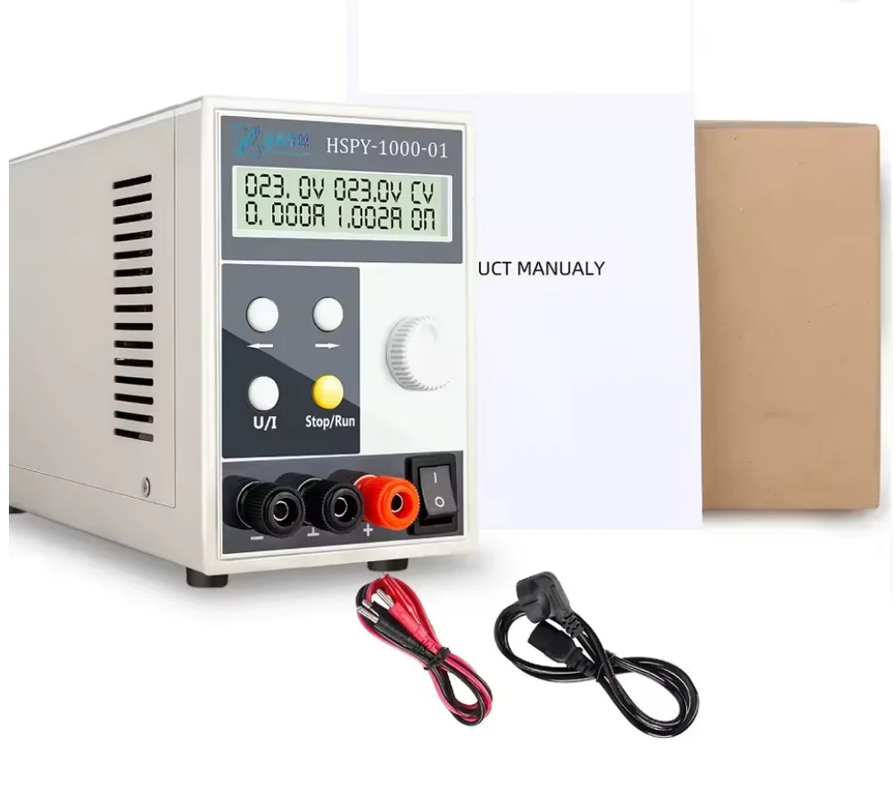 HSPY 1000V 1A Programmable Digital Laboratory Switching DC Power Supply RS232 Po