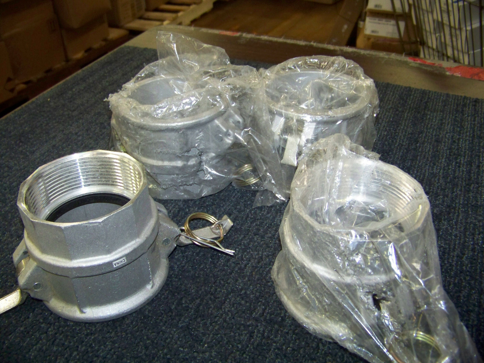 Die cast aluminum D-300 quick aluminum 3″ 4 each