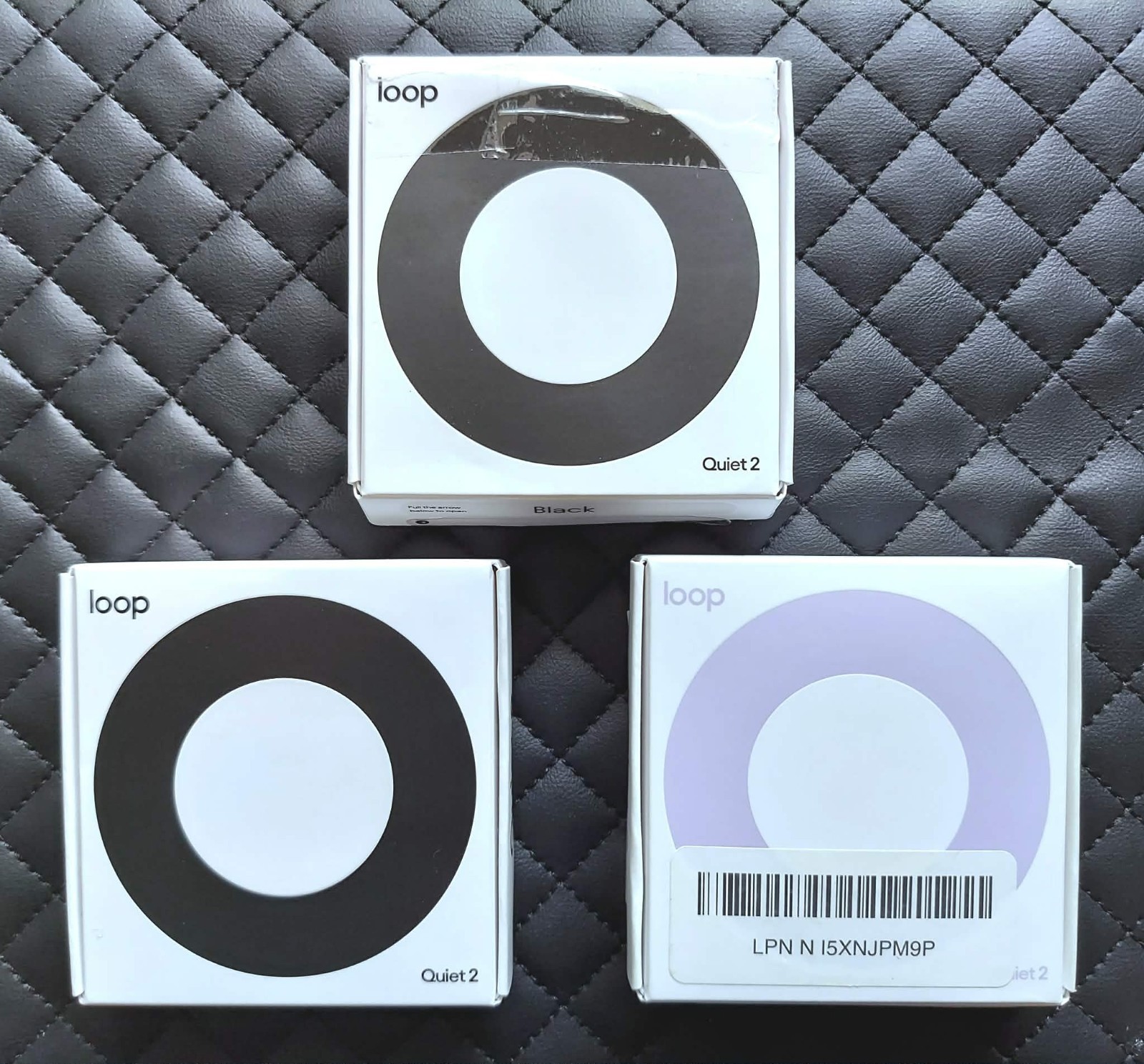 Loop Quiet 2 Earplugs (Mixed Colors)- Opened Box (Lot of 3)