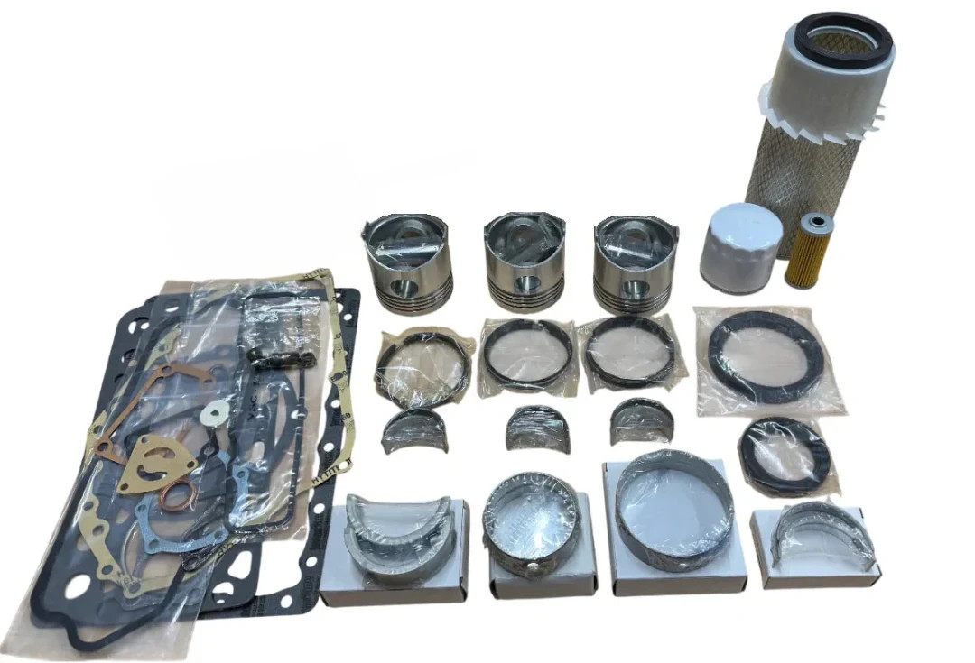 MAJOR ENGINE OVERHAUL KIT FOR JOHN DEERE 750 TRACTOR / YANMAR 3T80U-J ENGINE