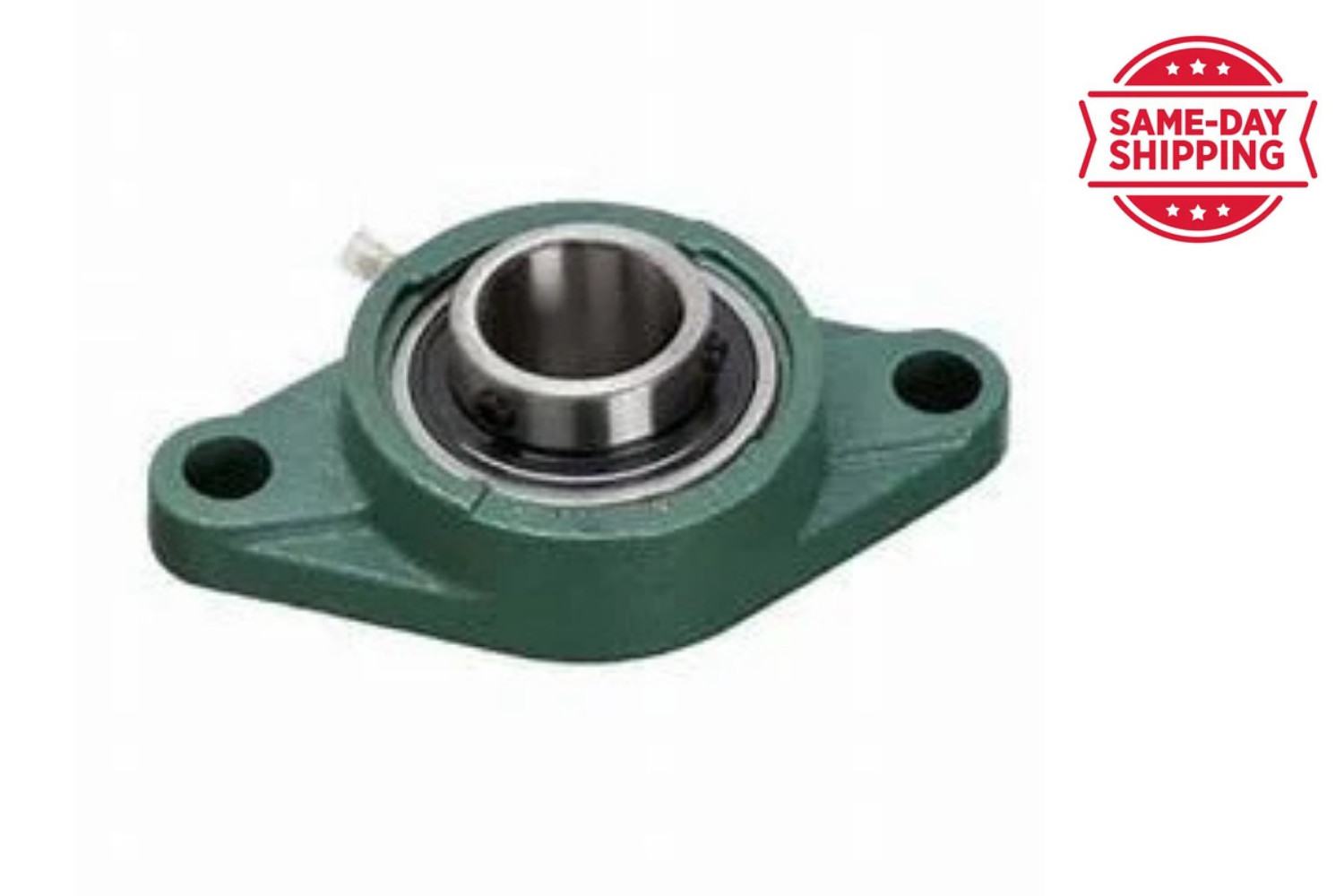 BGR 10 PCS UCFL 205-16 Pillow Block Flange Bearing 1″ Bore 2 Bolt Solid Based