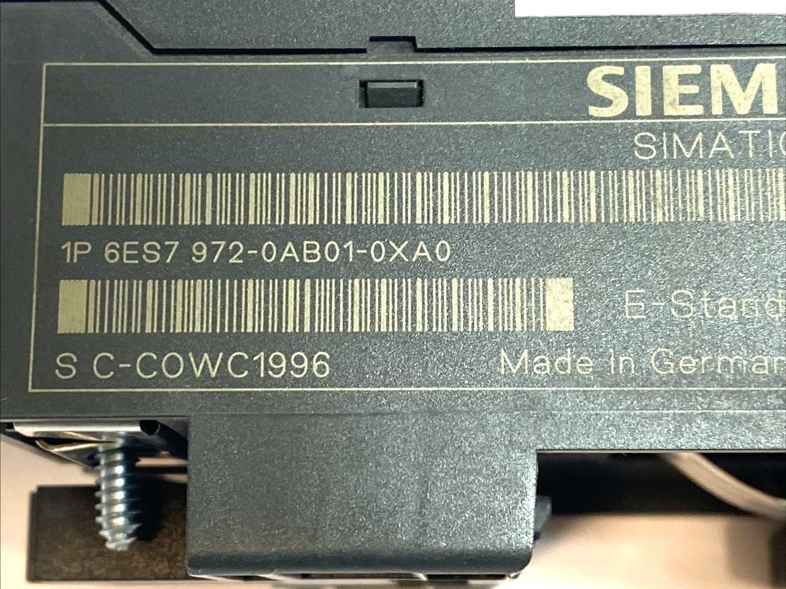 Siemens 6ES7972-0AB01-0XA0 SIMATIC S7 PROFIBUS DP Diagnostic Repeater RS485 24V