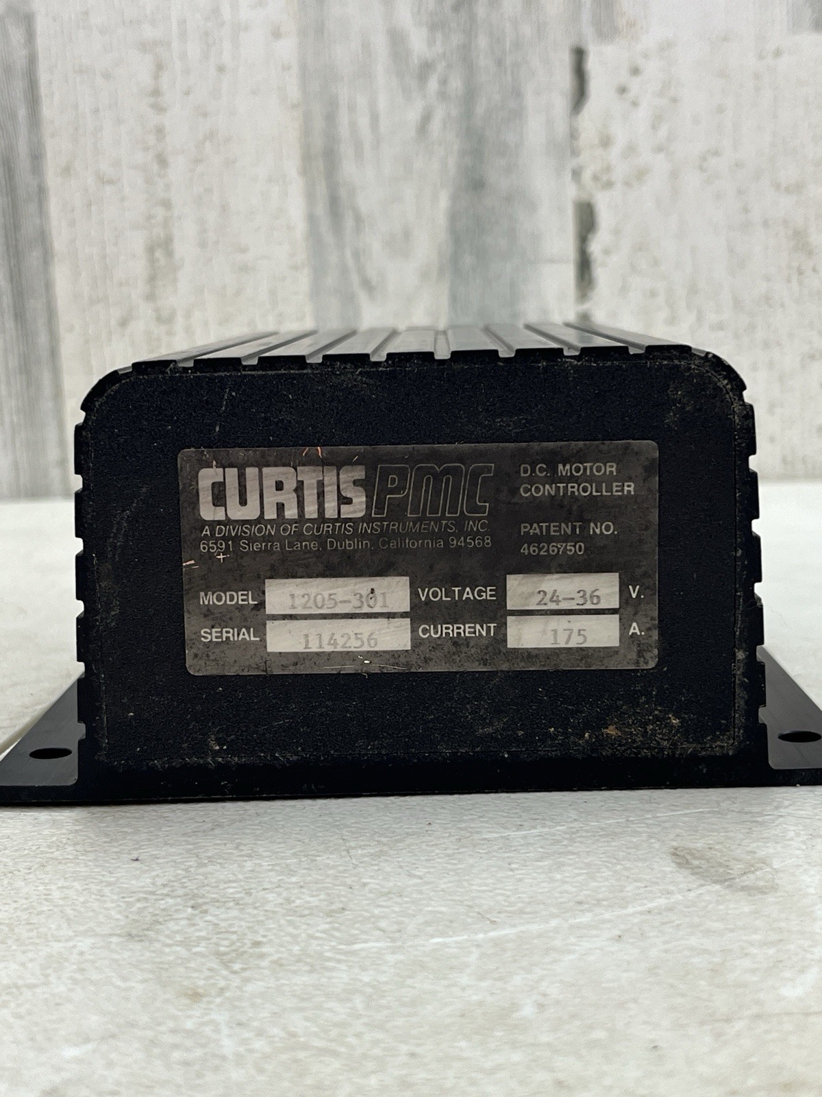 Curtis 12V 400A 1205-301 Motor Controller PMC Pre-Owned Good Shape