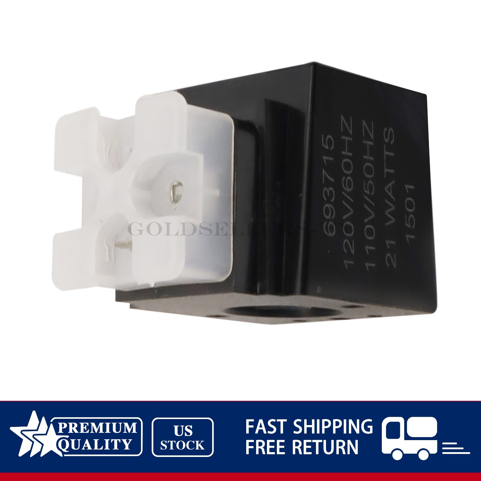 NEW 1PC 693715 Fits For Solenoid Valve Coil 120V/60Hz 110V/50Hz 21W US