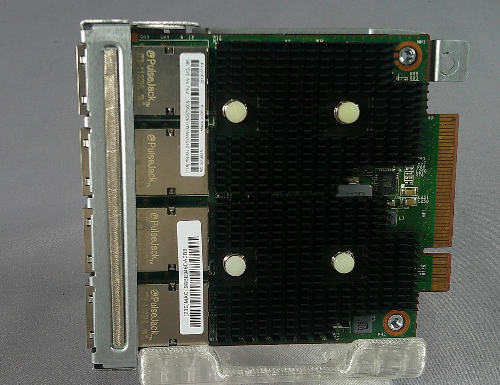 IBM 01EJ385 4-Port Ethernet Edge Board *** USED GOOD ***