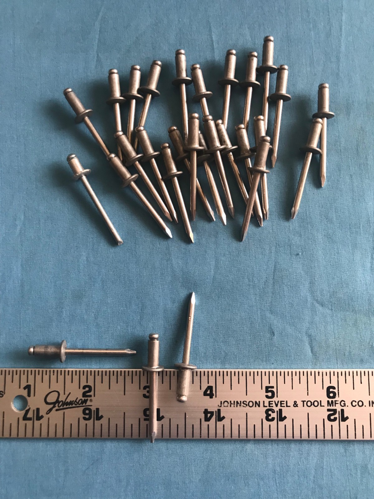 8 Ounces (Over 90 Total) of New Hollow Pop and Cherry Aluminum Rivets
