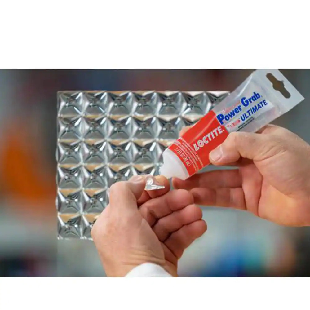 Power Grab Ultimate Instant Grab 2.7 Oz. SMP Construction Adhesive Crystal Clear