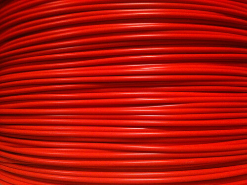 RED Vinyl Coated Wire Rope Cable, 3/32″ – 1/8″, 7×7: 50, 100, 250, 500 ft