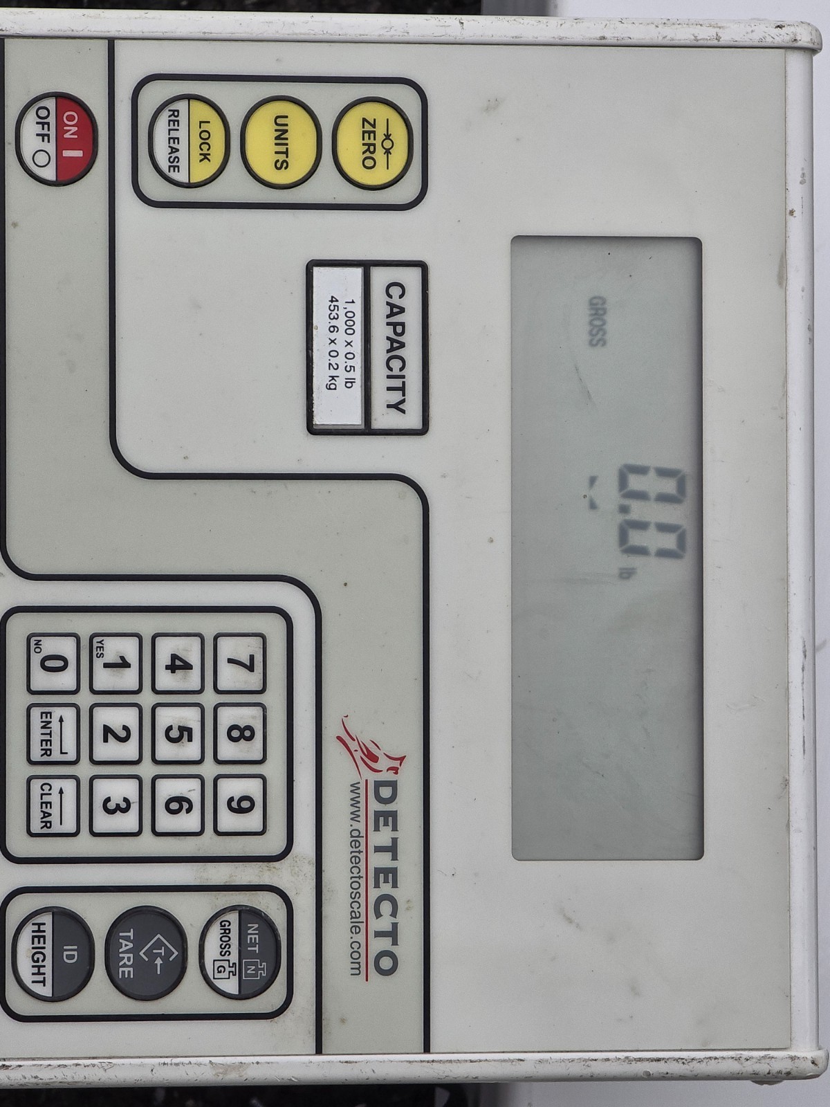 6x Detecto CR1000D Wheelchair Scale 1000lb Medical Platform Scale + Parts Unit