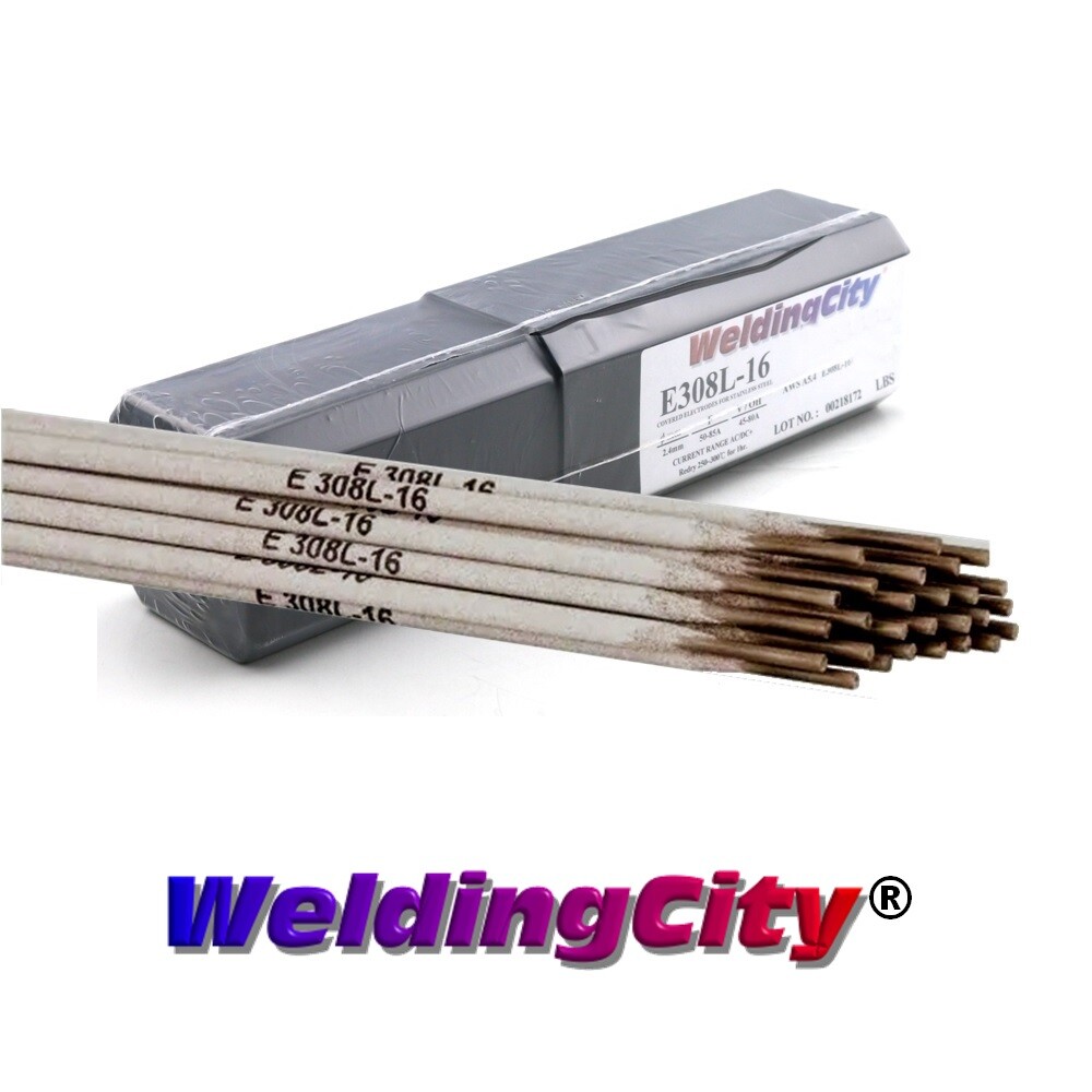 WeldingCity® 2-kg E308L-16 Stainless Steel Stick Welding Electrode | US Seller