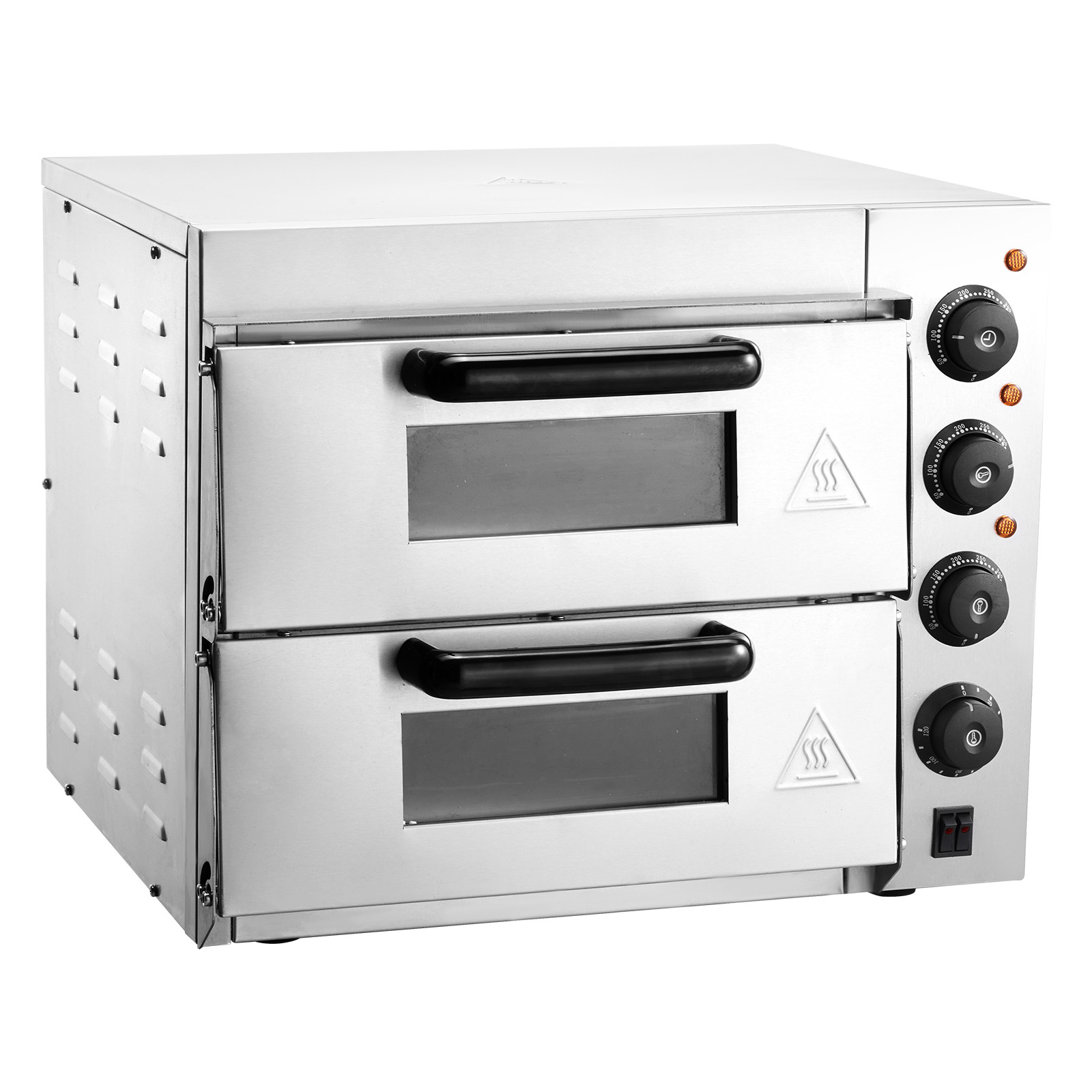 VEVOR Commercial Countertop Pizza Oven Electric Pizza Oven for 14″ Pizza Indoor
