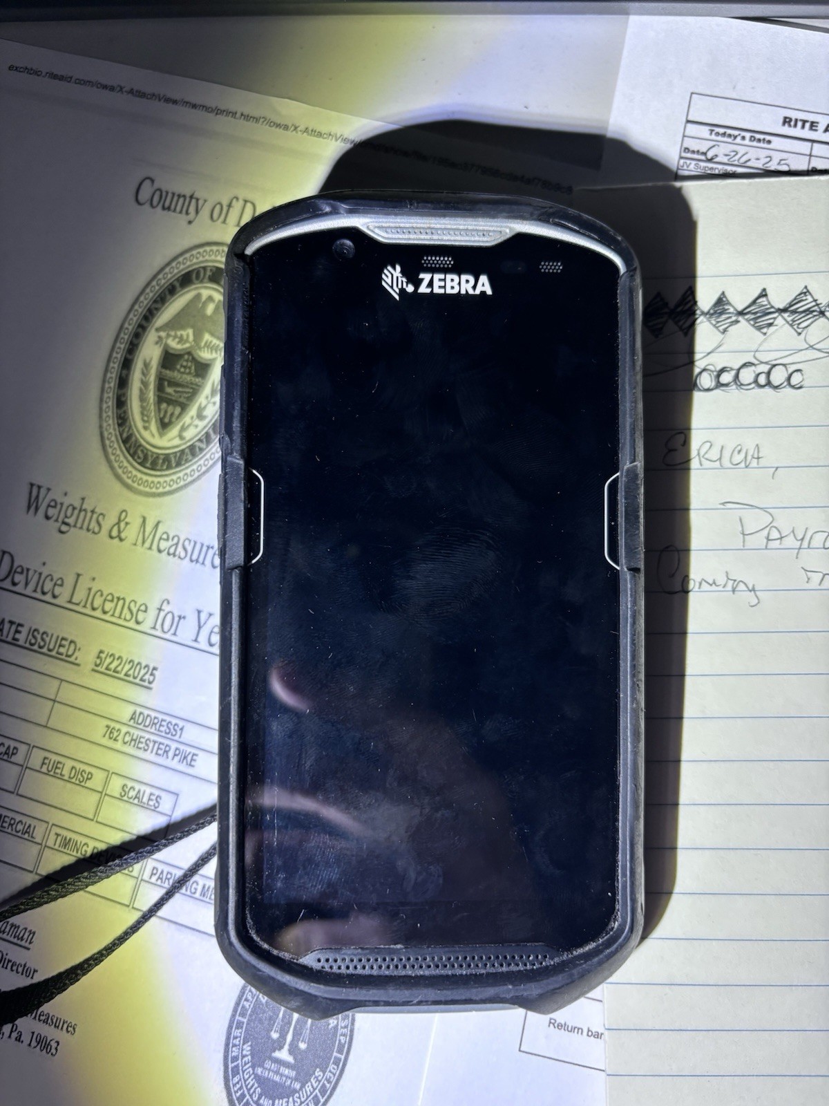 Zebra TC52 Series Barcode Scanner Mobile Computer (TC57HO-1XFMU6P-NA)