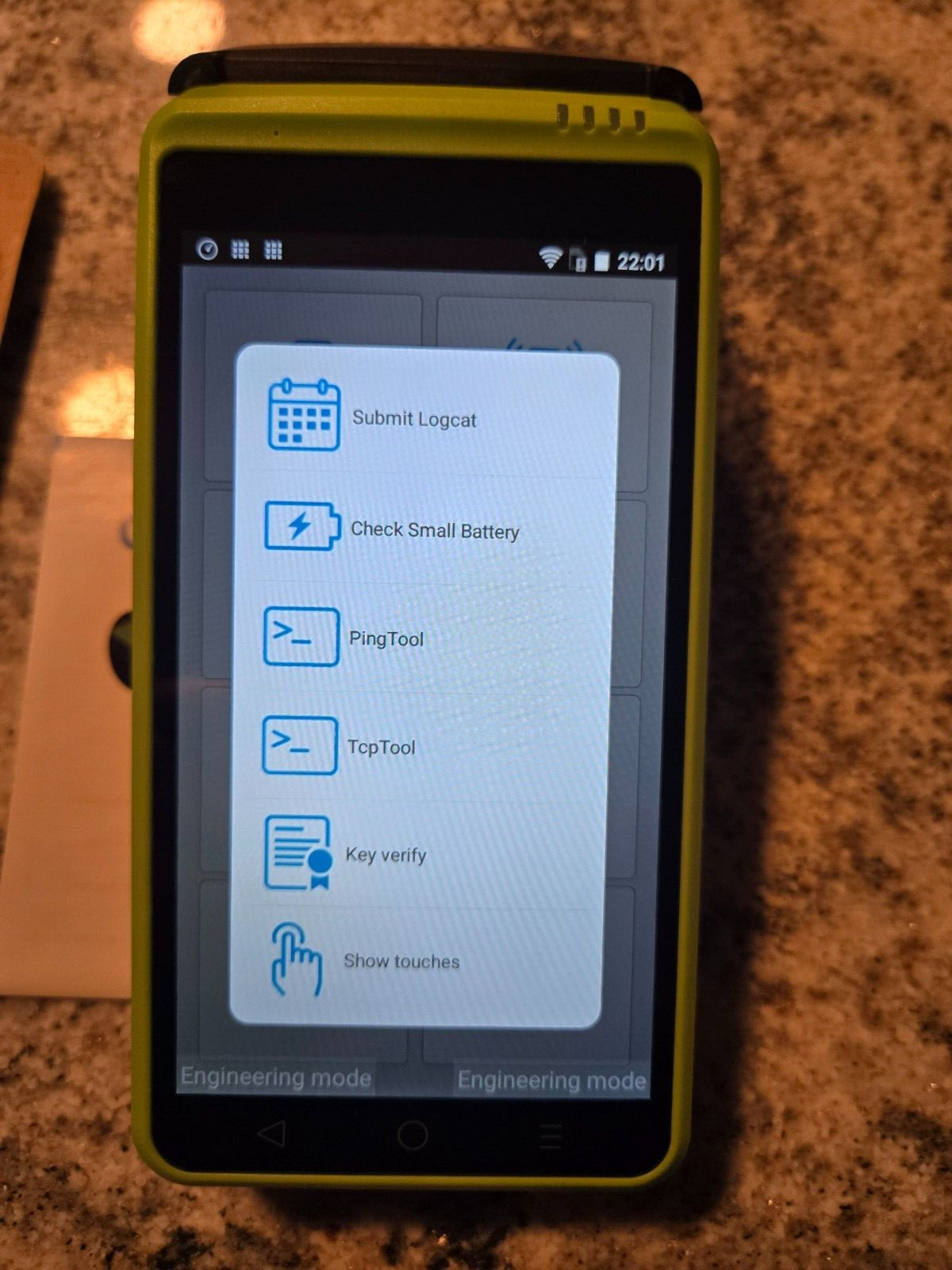 WizarPOS Tap & Go K2 Mobile POS Terminal Credit Card Billing Machine Contactless