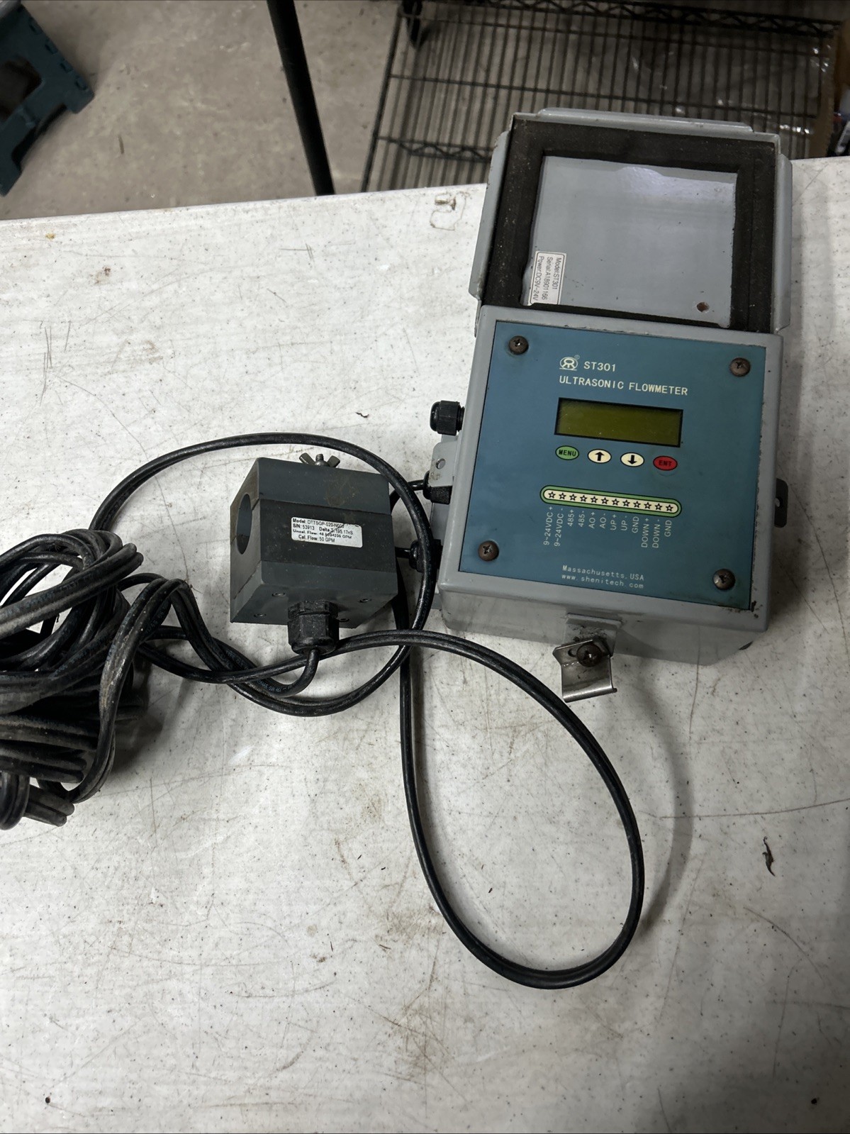 Shenitech st-301 ultrasonic flowmeter St301 With Transducer