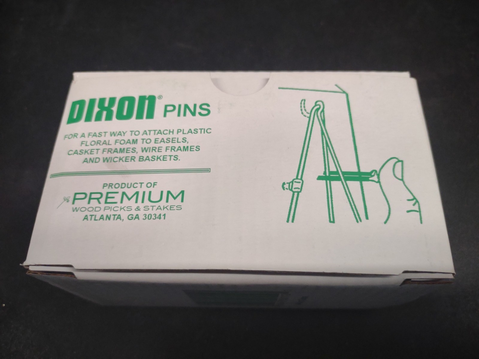 1 Box Dixon Pins, 144 Pieces, Double Wood Pick Fasteners for Florist Floral Foam