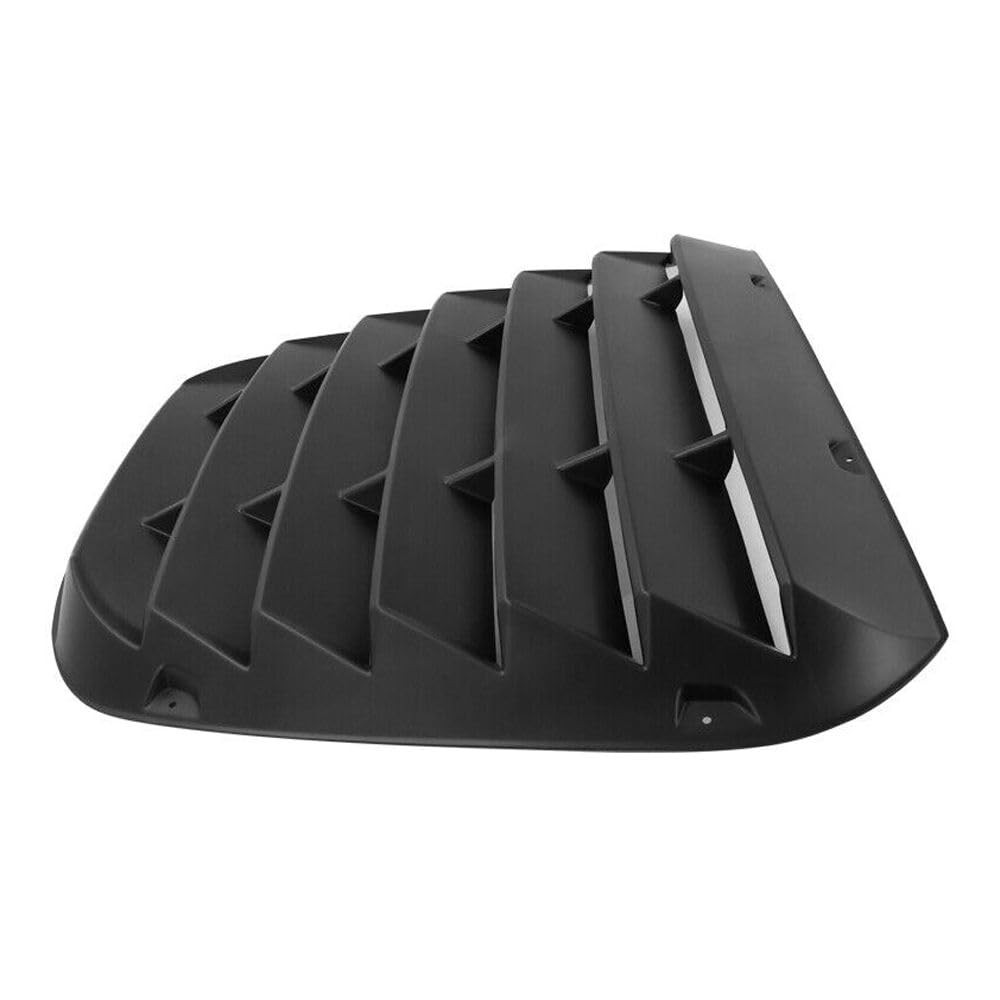 Toyota Supra 2021-2022 Rear Window Louver Sun Shade Cover Matte Black 1pc