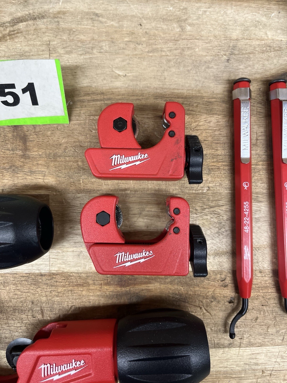 Milwaukee Tool Kit 48-22-7001, 48-22-4255, 48-22-4259, 48-22-4258 (J51)