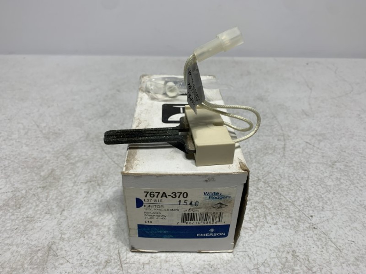 Emerson 767A-370 Hot Surface Ignitor 120V 5.0A 5.25″ Lead