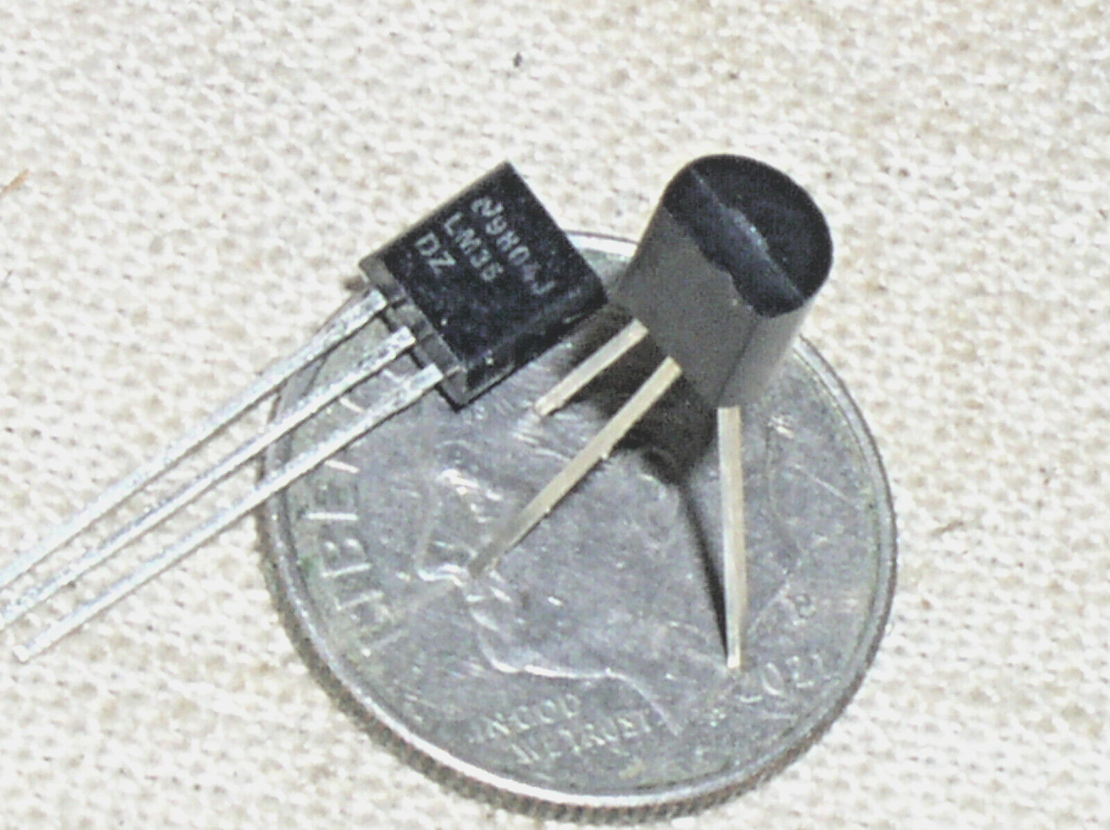 2 NATIONAL NSC LM35 DZ NOPB PRECISION CELSIUS TEMP TEMPERATURE SENSOR 0-100*C