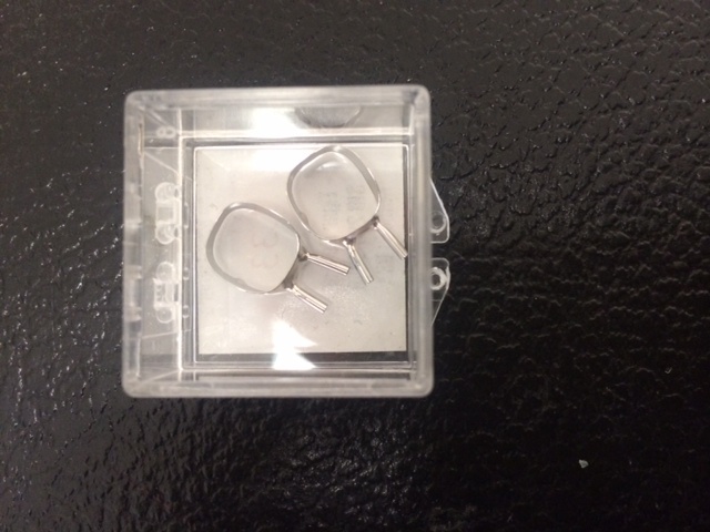 dental Space Maintainer U32 Preformed Molar Bands With Tubes (Box of 2)