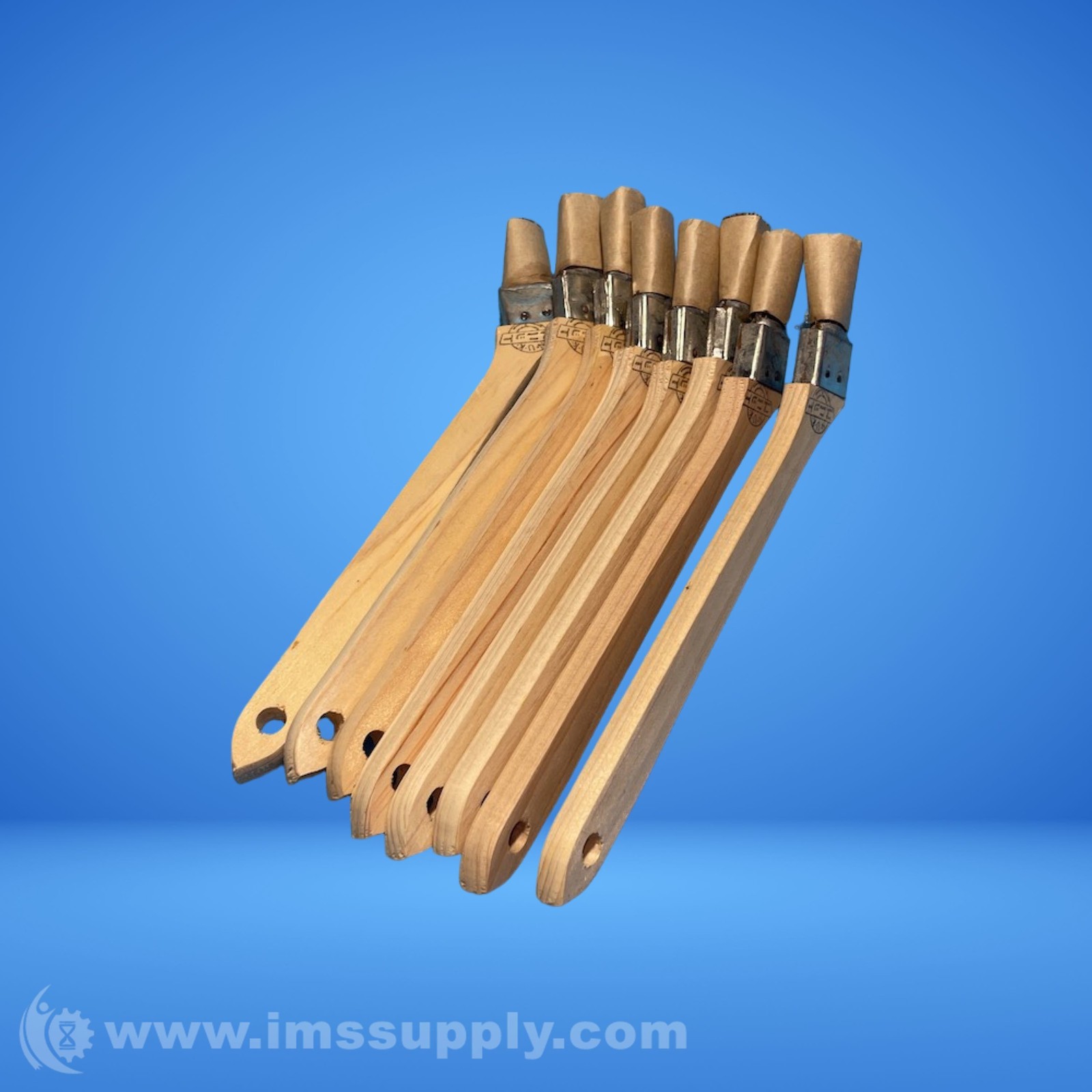 Pack of 8 45 Degree Angle Resin Brushes FNOB