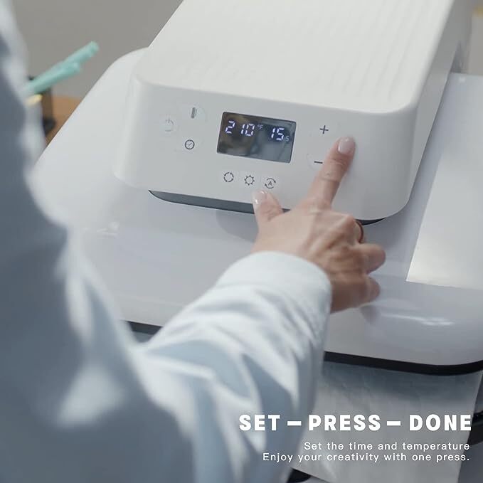 HTVRONT 15″x15″ Auto Heat Press Machine Sublimation Printer Transfer HTV Vinyl