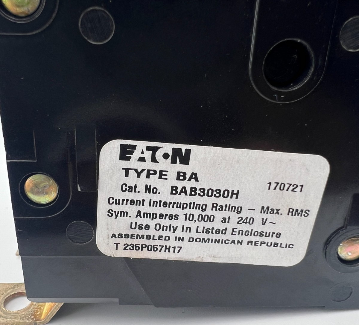Square D QO2020 20 Amp 2 Pole Circuit Breaker Tandem Twin No Hook QOT2020 120V