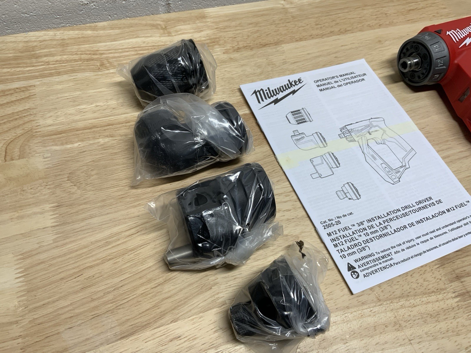 Milwaukee 2505-20 M12 FUEL 4-in-1 Installation Drill Driver – NEW FROM KIT