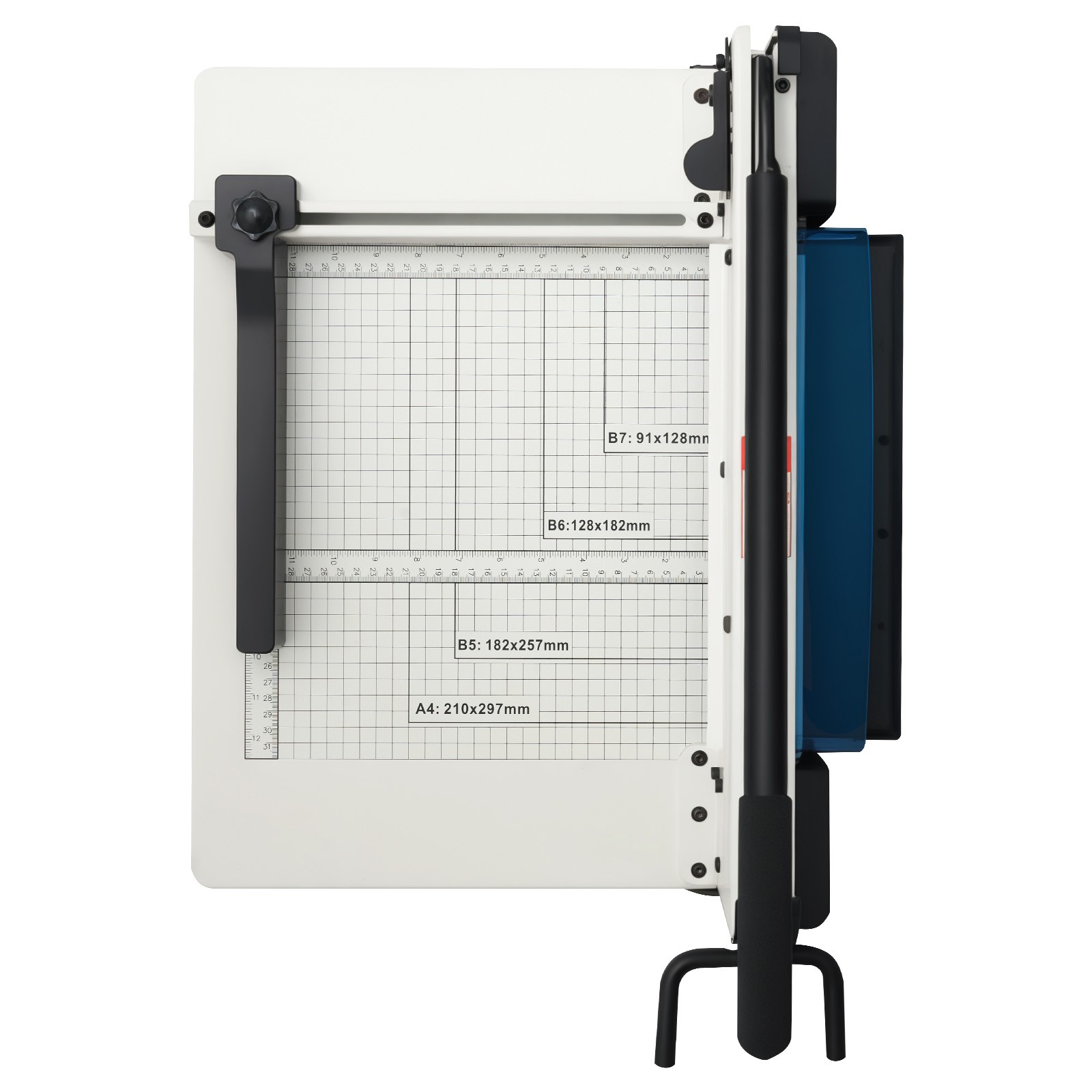 Uimoso Paper Cutter 12″A4 Guillotine Paper Trimmer 400 Sheet Capacity Metal Base