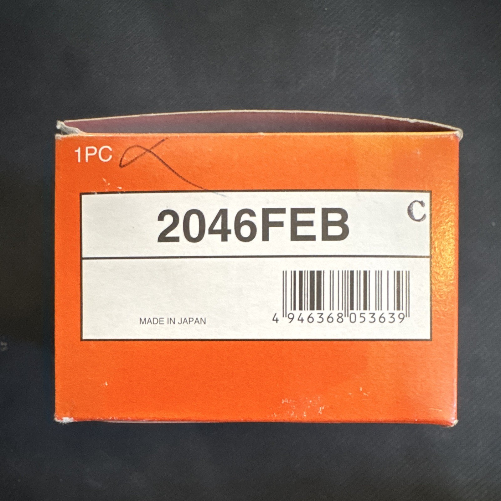 Mitutoyo Dial Indicator 0.01mm 0-10mm 2046FEB Lg Dial Flat Back Ball Tip NOS