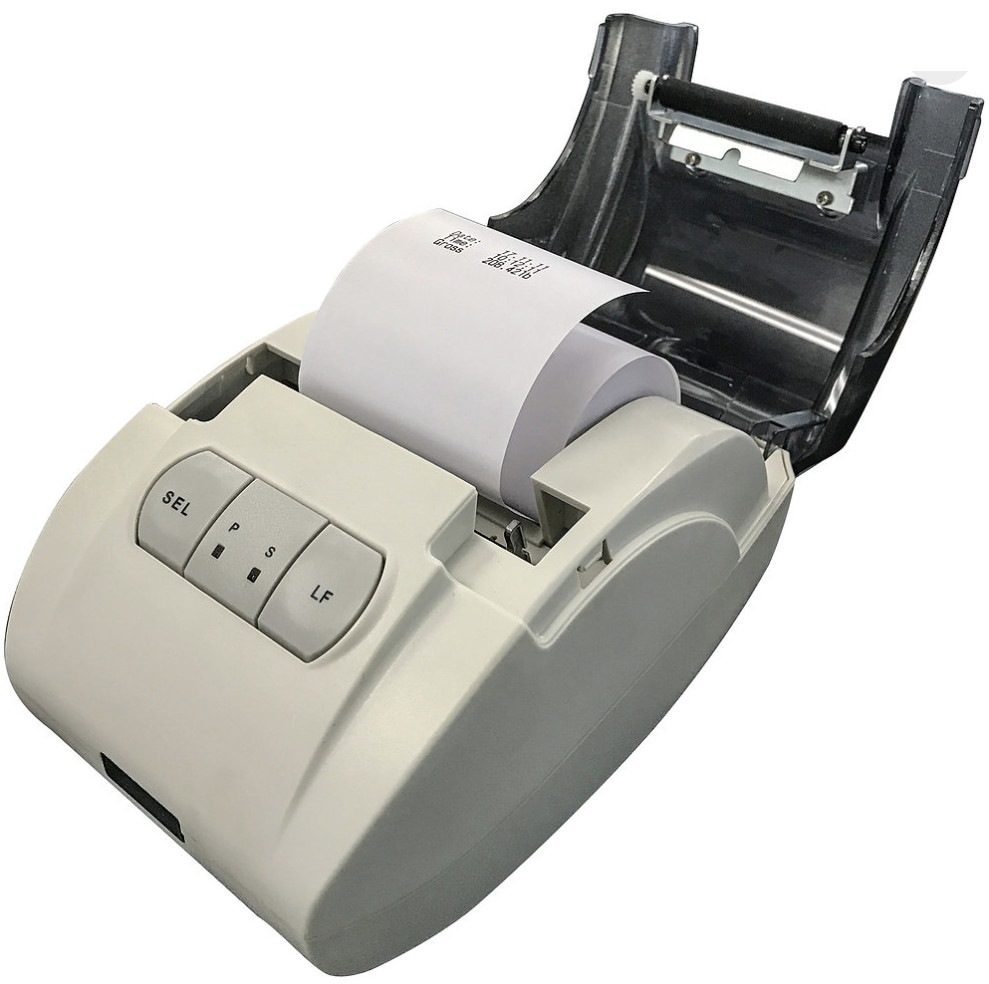 OP-917 Drum Floor Scale with PRINTER Legal for trade 2,000 lb x .5 lb