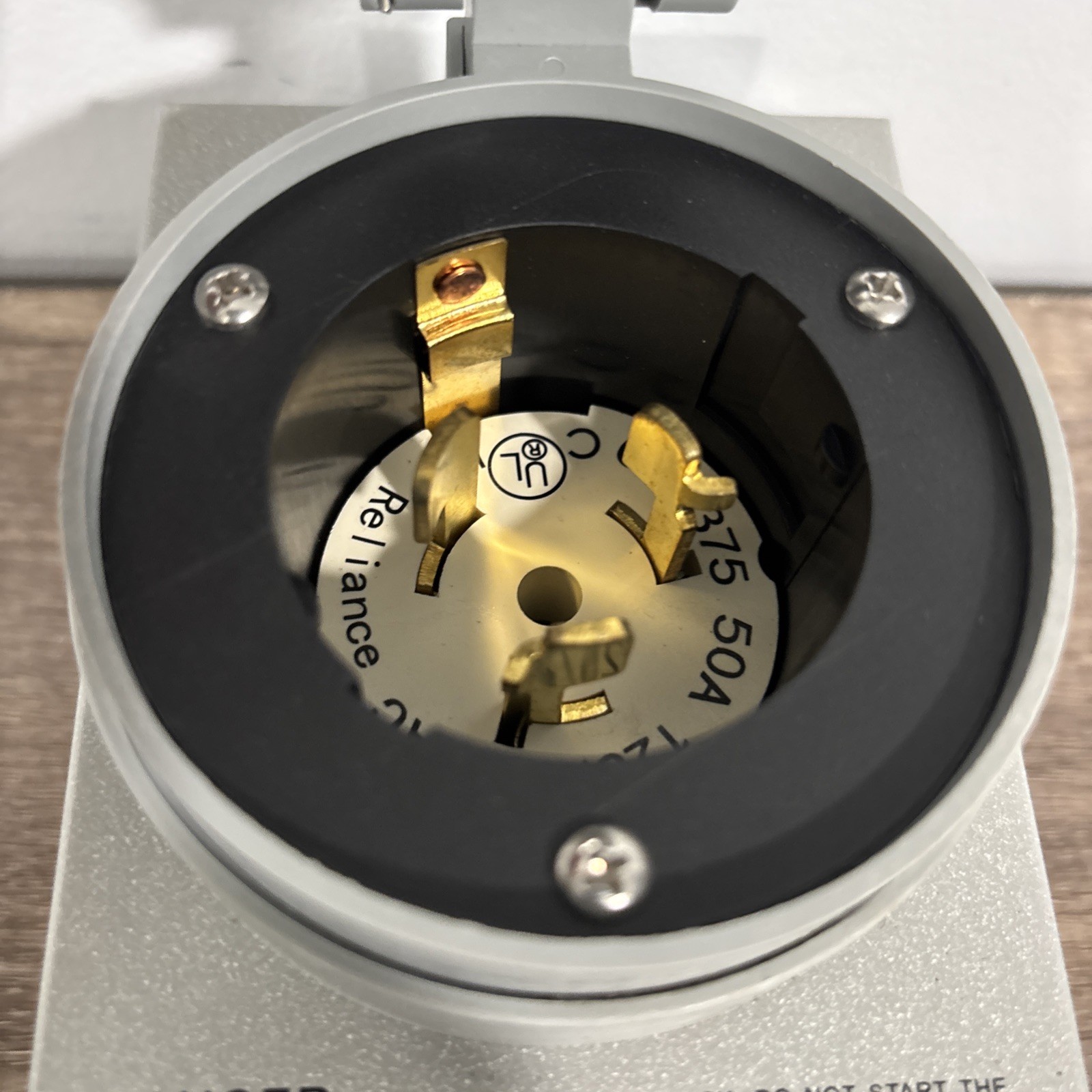 Reliance Controls Power Inlet Box PB50 – New Open Box