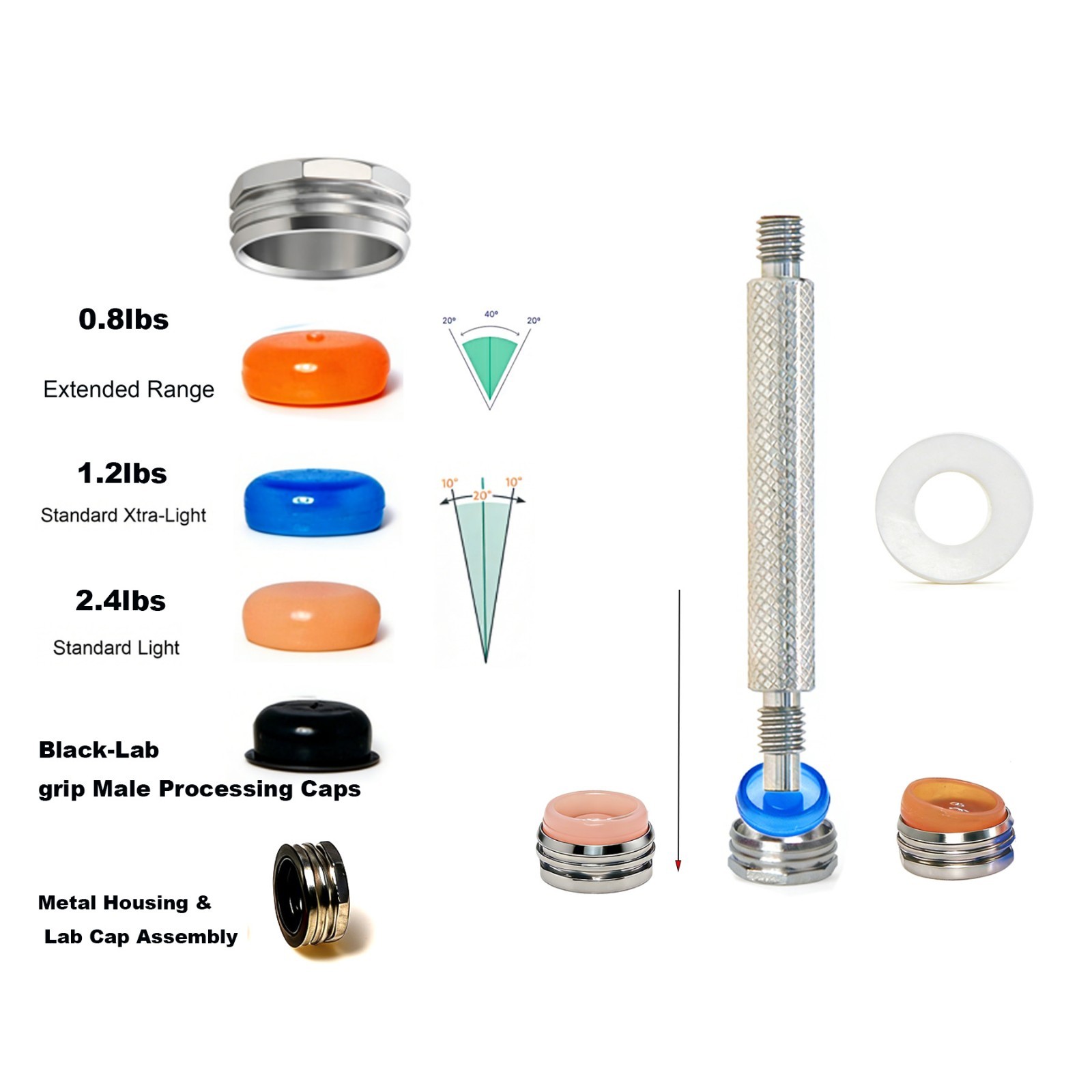 US Locator core tool fits zest locator abutment for HIOSSEN ET Fixture Regular
