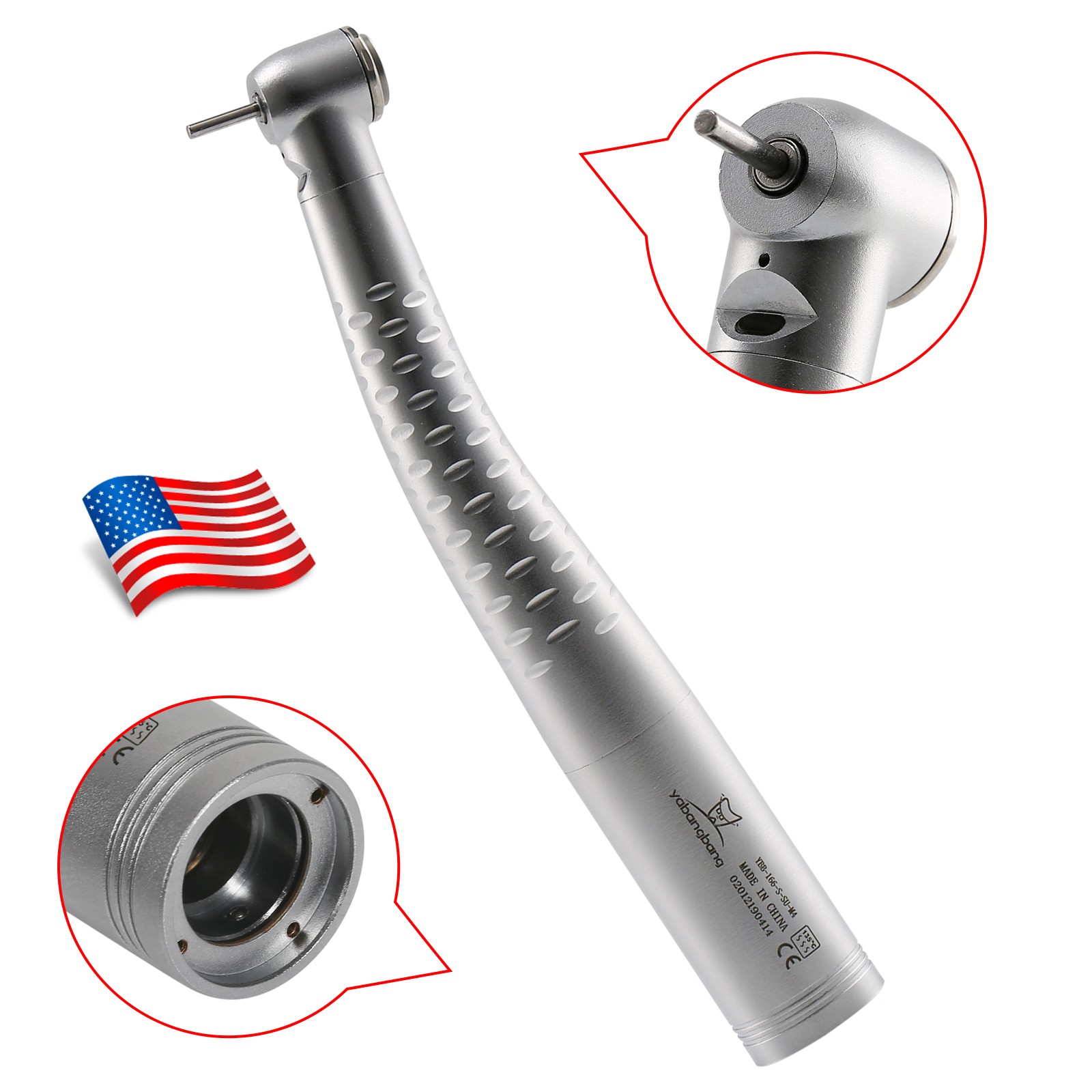 Dental YB6/YD6 High Speed Handpiece Fiber Optic Kavo MULTIflex Coupling Turbine